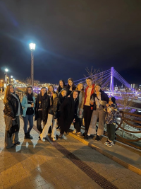 Вчера танцевальный коллектив колледжа выступал в г.Тюмень на Всероссийском конкурсе "Атмосфера".